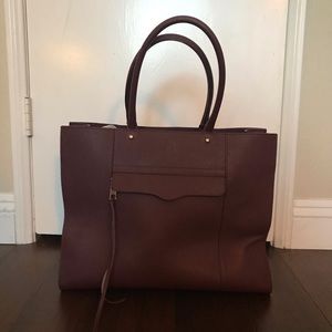 Rebecca Minkoff Burgundy Tote Bag